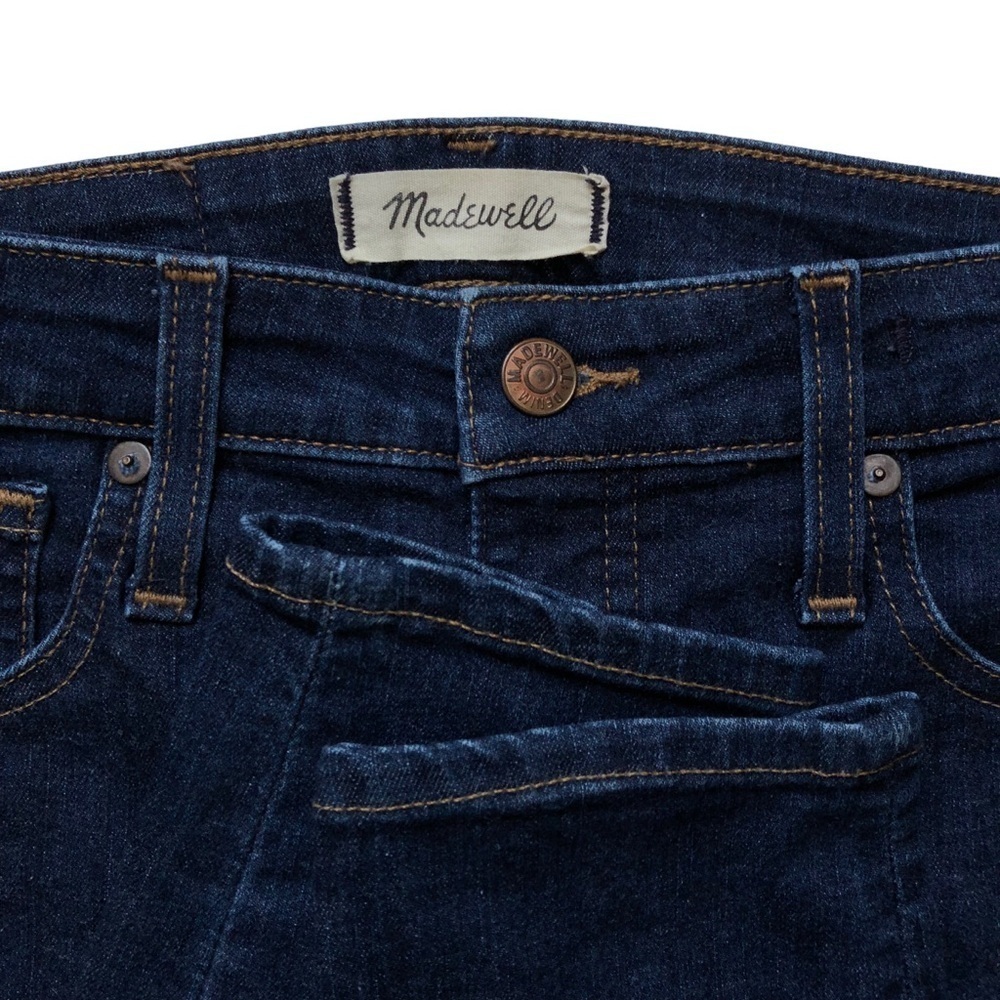 Madewell High Rise Skinny Jeans Dark Wash Size 27 - Picture 6 of 15